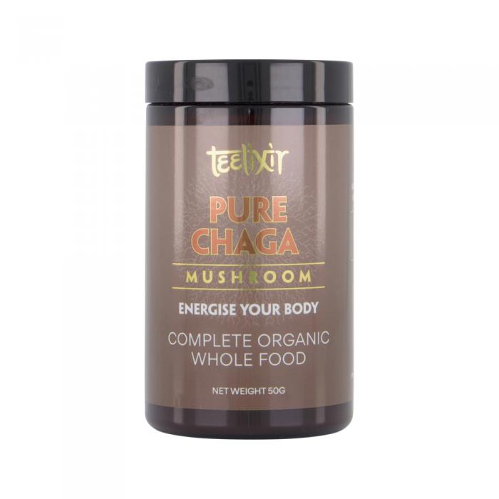 Teelixir Organic Pure Chaga Mushroom 50g
