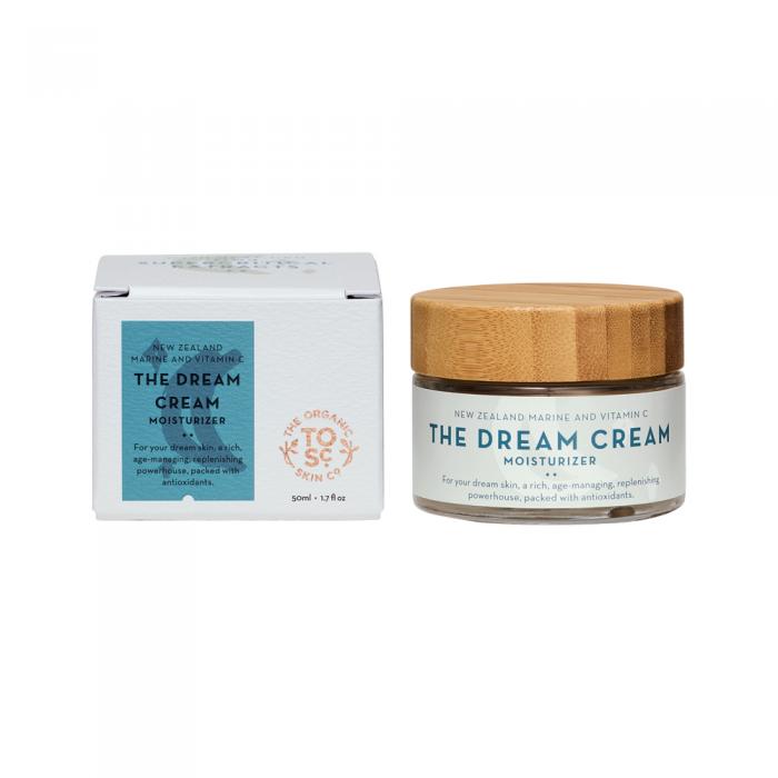 The Organic Skin Co Organic The Dream Cream Moisturiser New Zealand Marine And Vitamin C 50ml