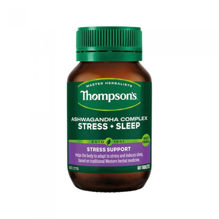 Thompsons Ashwagandha Complex Stress + Sleep 60t