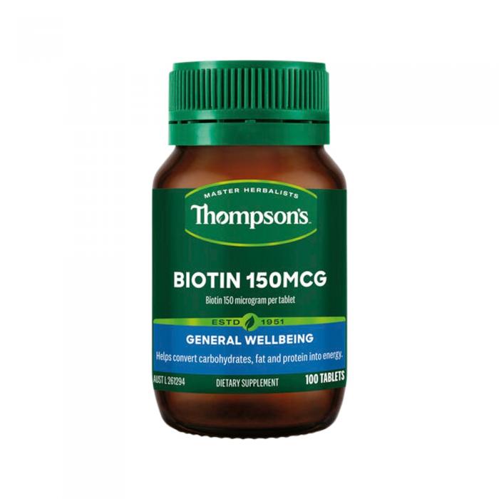 Thompsons Biotin 150mcg 100t
