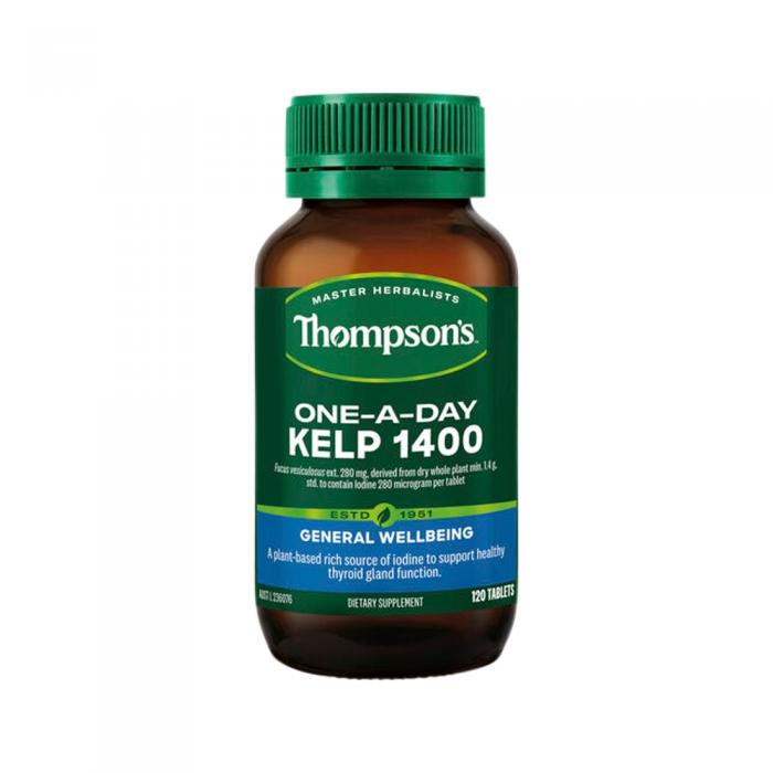 Thompsons One-a-day Kelp 1400 120t