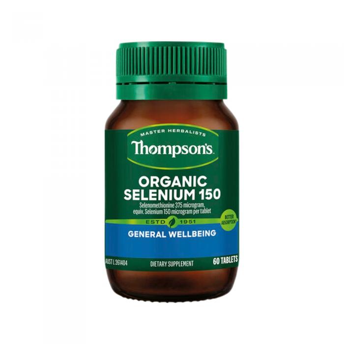 Thompsons Organic Selenium 150 60t