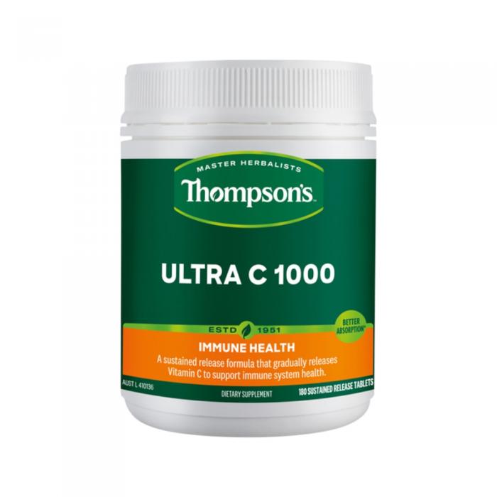Thompsons Ultra C 1000 Sustained Release 180t