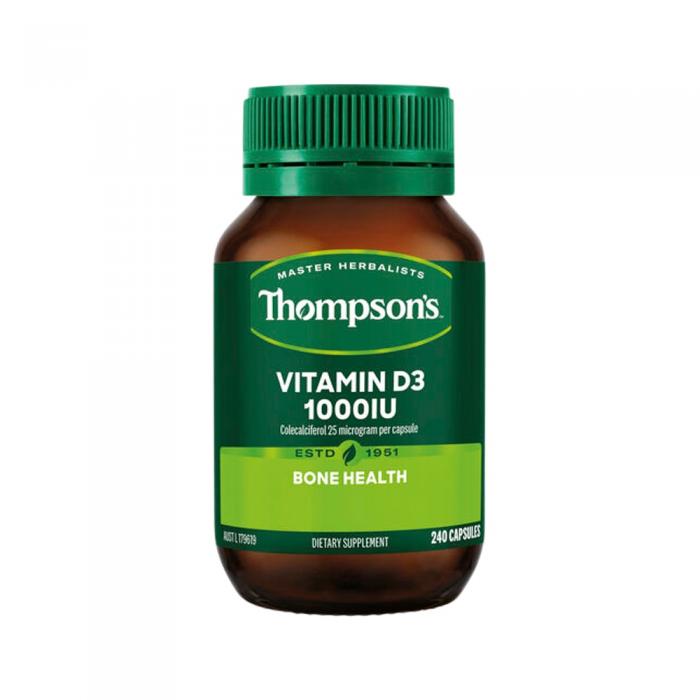 Thompsons Vitamin D3 1000iu 240c