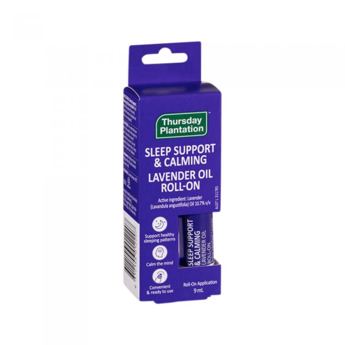 Thursday Plantation Sleep Support & Calming Lavender Oil Roll-on 9ml