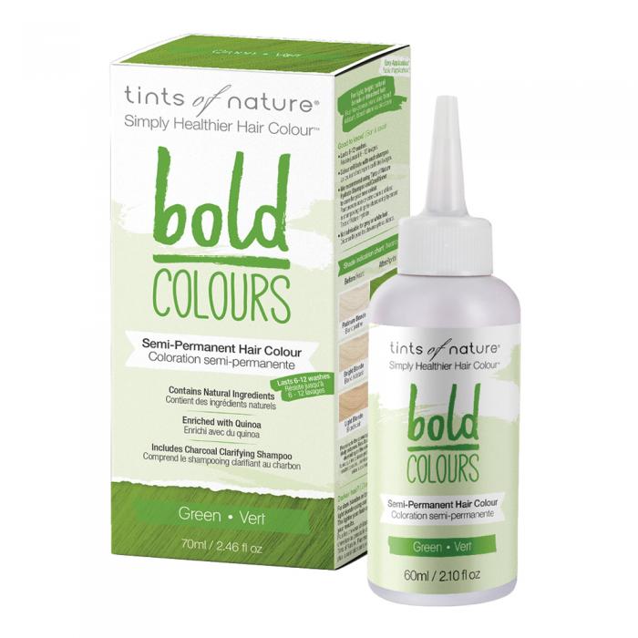 Tints Of Nature Bold Colours (semi-permanent Hair Colour) Green 70ml