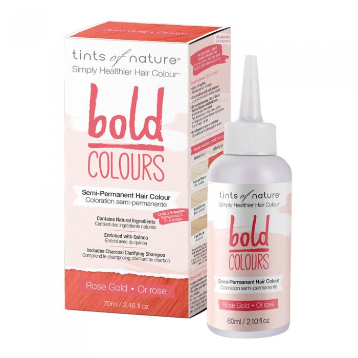 Tints Of Nature Bold Colours (semi-permanent Hair Colour) Rose Gold 70ml