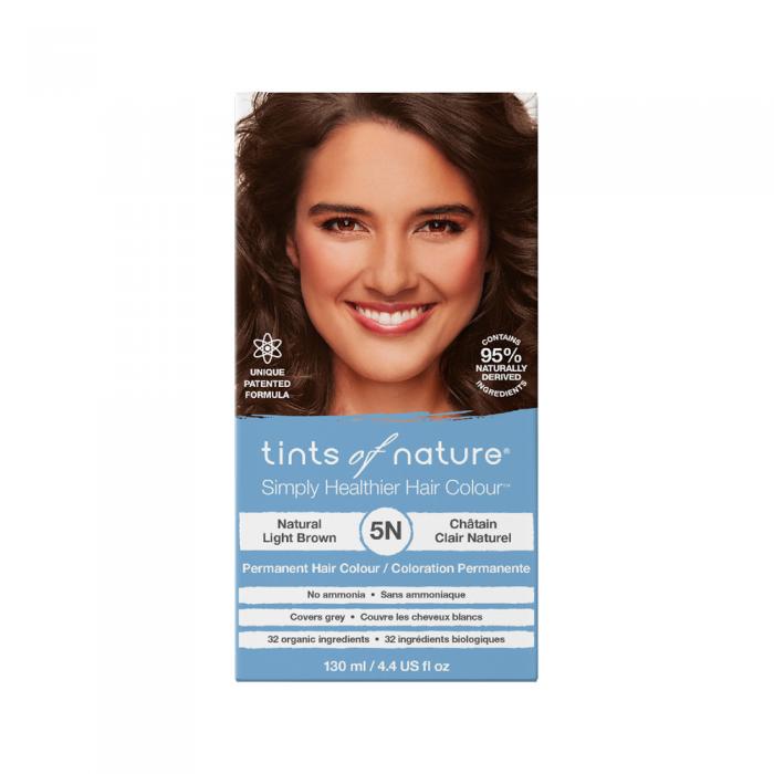 Tints Of Nature Permanent Hair Colour 5n (natural Light Brown)