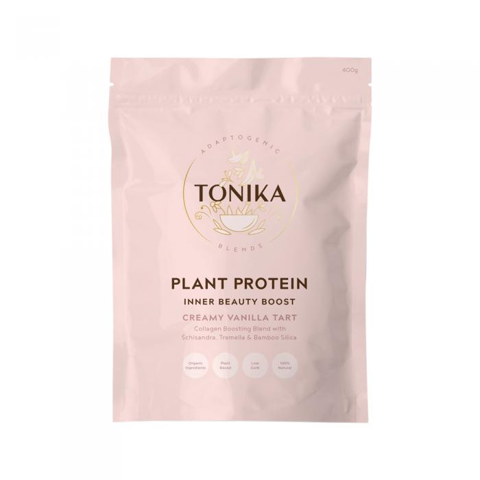 Tonika Plant Protein Creamy Vanilla Tart 400g