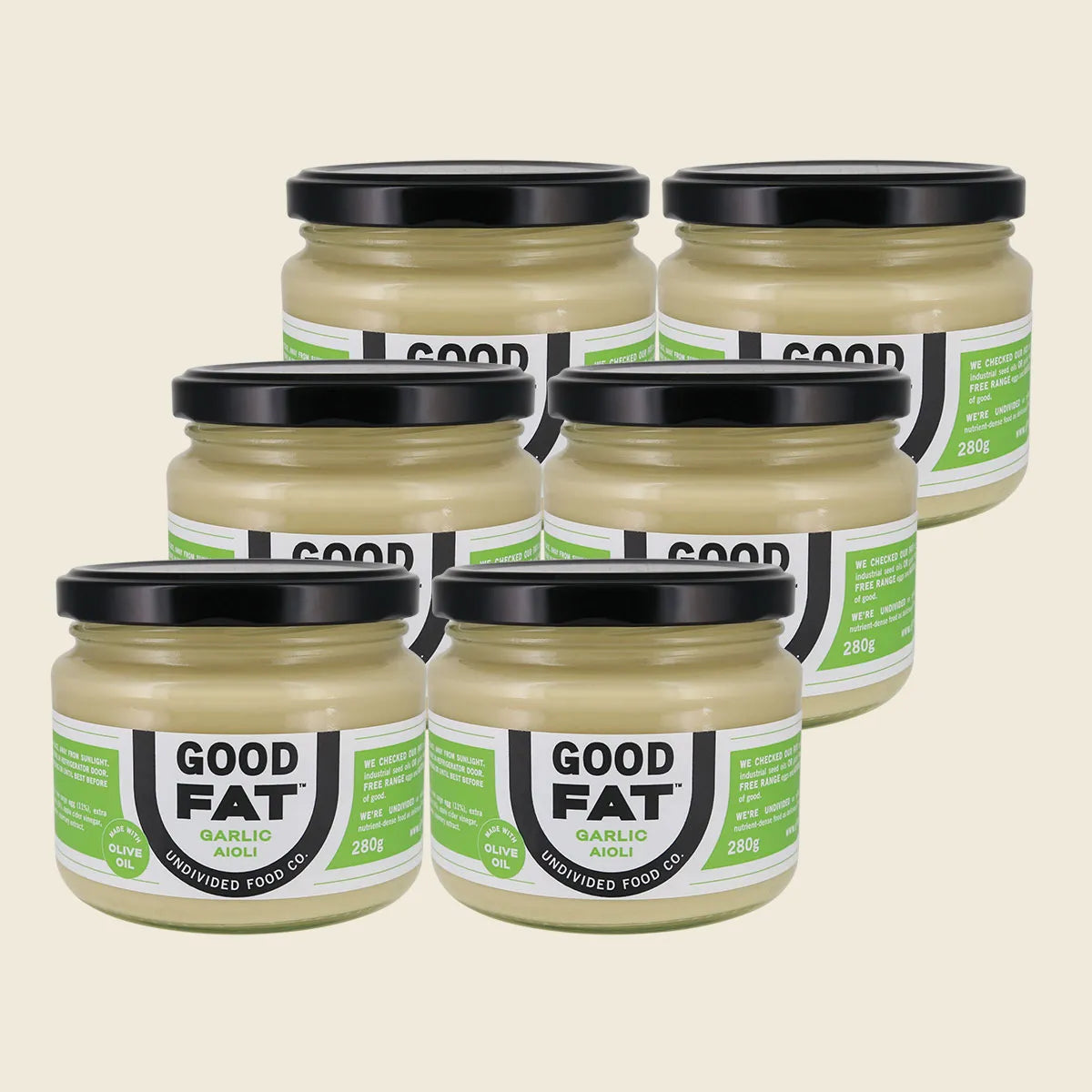 Good Fat Garlic Aioli 6x280g