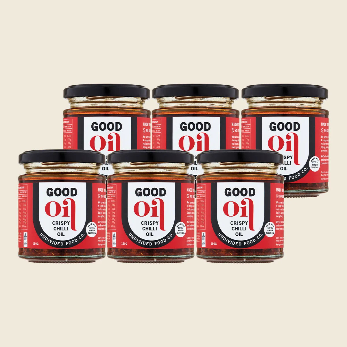 Good Oil Crispy Chilli 6x170g