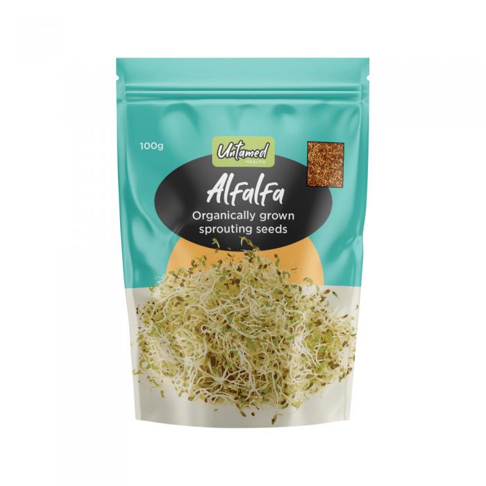 Untamed Health Earth-friendly Sprouting Seeds Alfalfa 100g