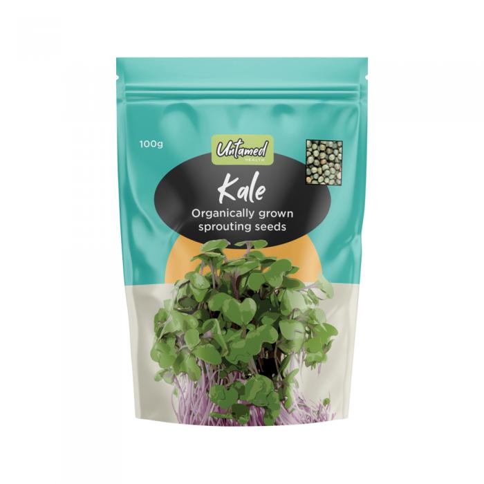 Untamed Health Earth-friendly Sprouting Seeds Kale 100g