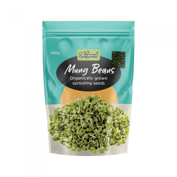 Untamed Health Earth-friendly Sprouting Seeds Mung Beans 100g