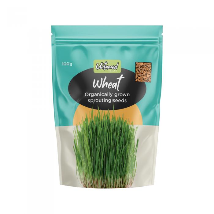 Untamed Health Earth-friendly Sprouting Seeds Wheat 100g