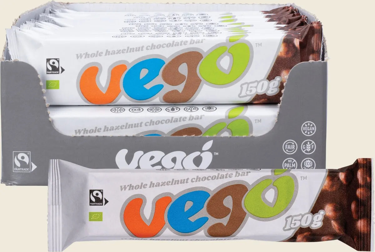 Whole Hazelnut Chocolate Bar 20x150g
