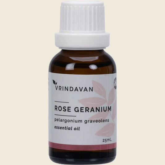 Essential Oil 100% Rose Geranium 25ml