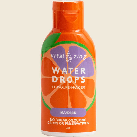 Vital Zing Water Drops (flavour Enhancer With Stevia) Mandarin 45ml