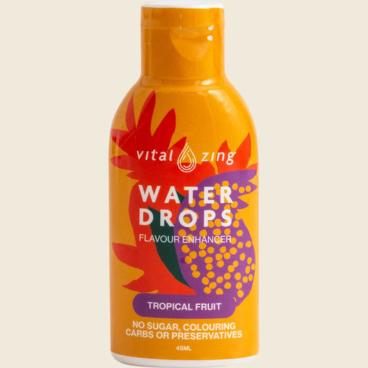 Vital Zing Water Drops (flavour Enhancer With Stevia) Tropical Fruit 45ml