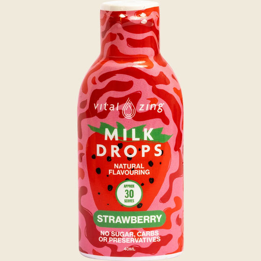 Milk Drops Strawberry 40ml