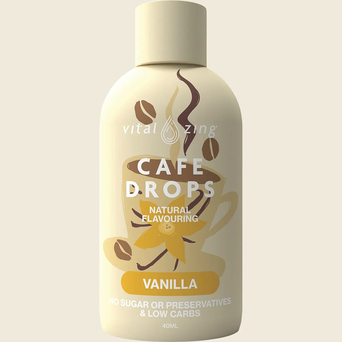 Caf�� Drops Vanilla 40ml