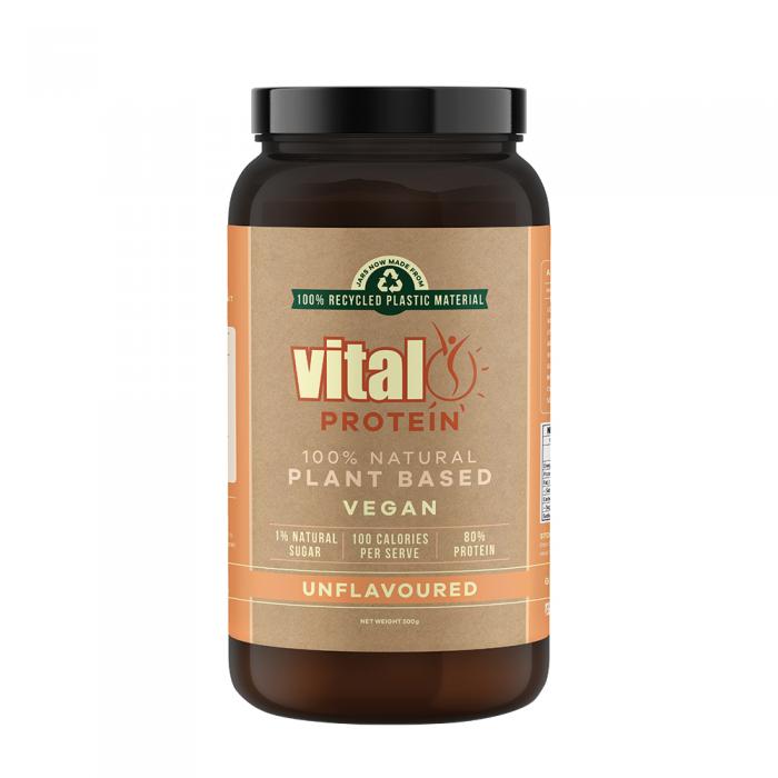Martin & Pleasance Vital Protein 100% Natural Plant Based (pea Protein Isolate) Unflavoured 500g