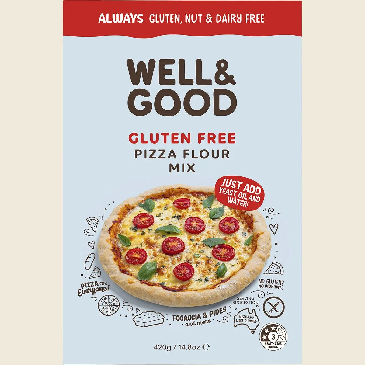 Pizza Flour Mix 420g