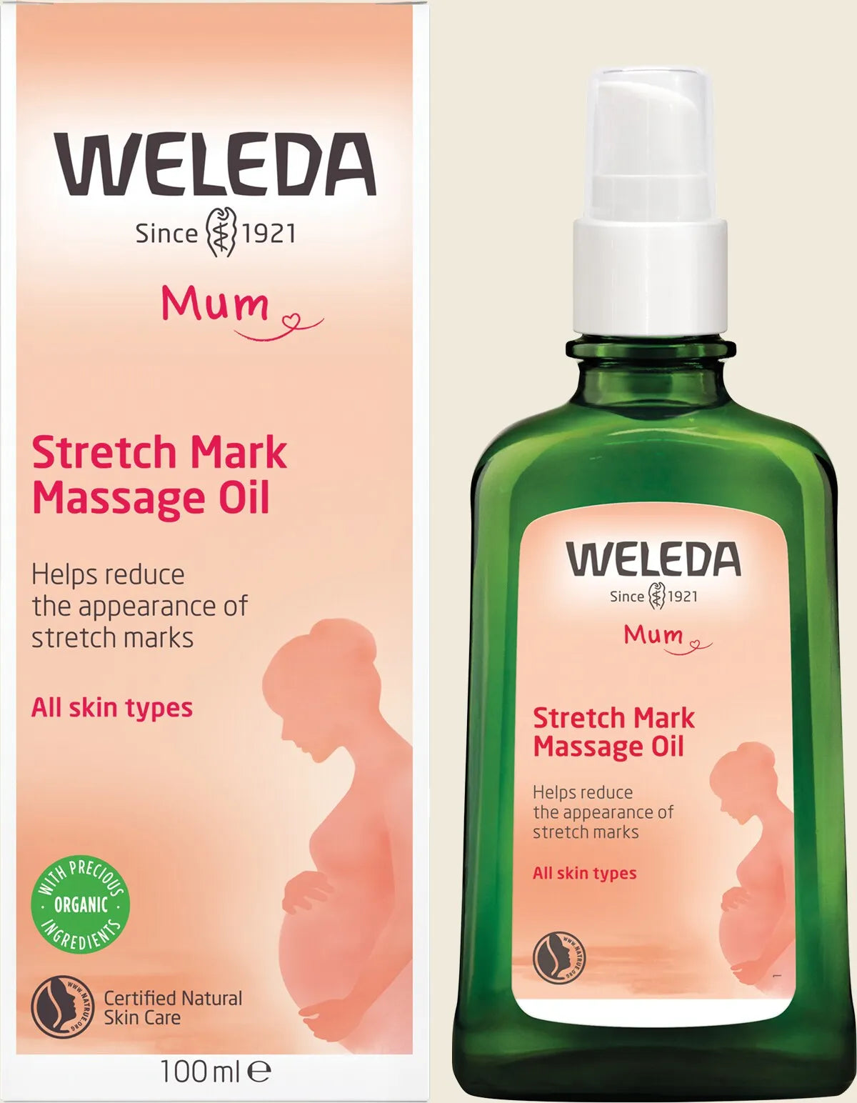 Stretch Mark Massage Oil Mum 100ml