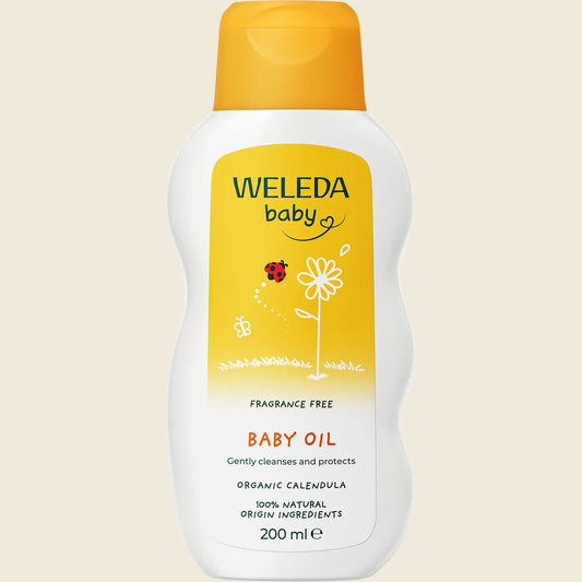 Calendula Baby Oil Fragrance Free 200ml