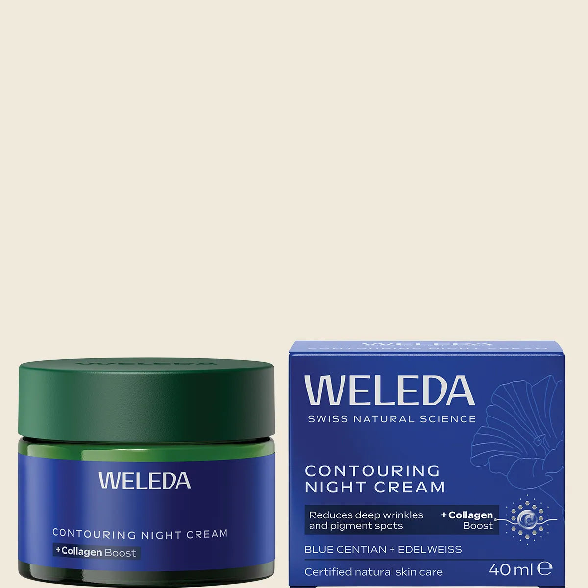 Contouring Night Cream Blue Gentian & Edelweiss 40ml