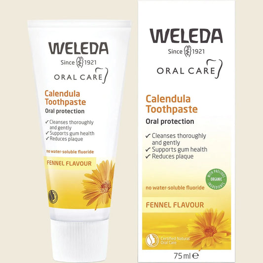 Weleda Oral Care Toothpaste Calendula (fennel Flavour) 75ml