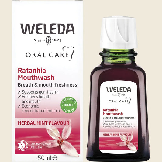 Weleda Oral Ratanhia Mouthwash Concentrate 50ml/1.7oz