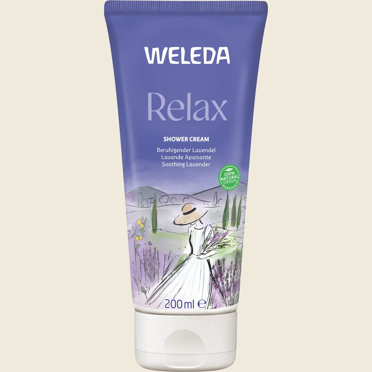 Relax Shower Cream Lavender 200ml