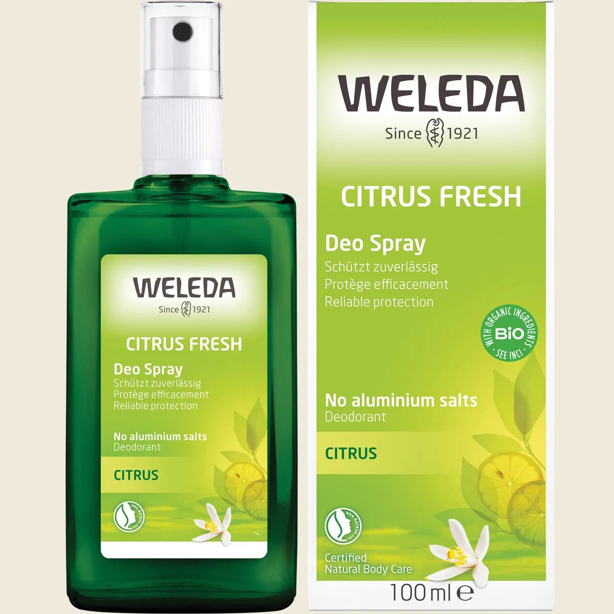 Deo Spray Citrus Fresh 100ml