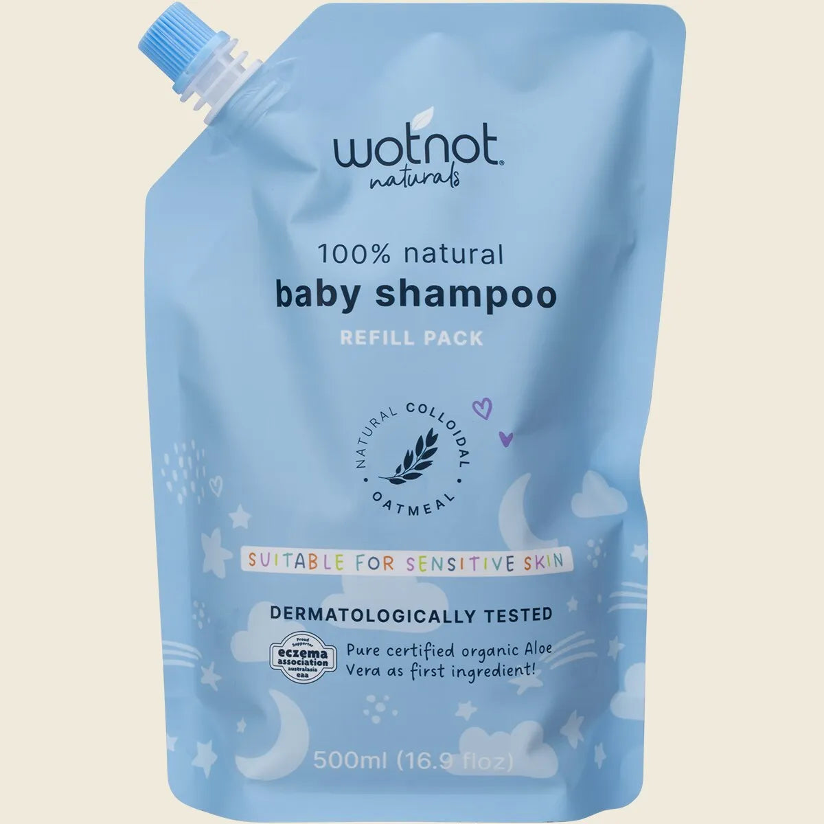 Baby Shampoo Refill Pack Suitable For Sensitive Skin 500ml