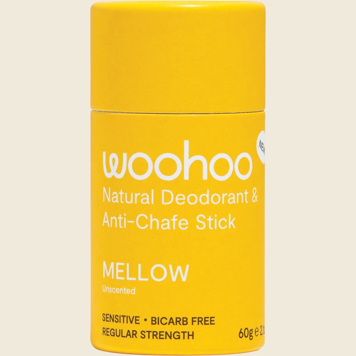 Natural Deodorant Stick Mellow Sensitive Bicarb Free 60g