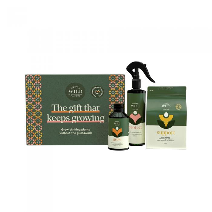 We The Wild Plant Care Organic Essential Plant Care (the Gift That Keeps Growing) Pack