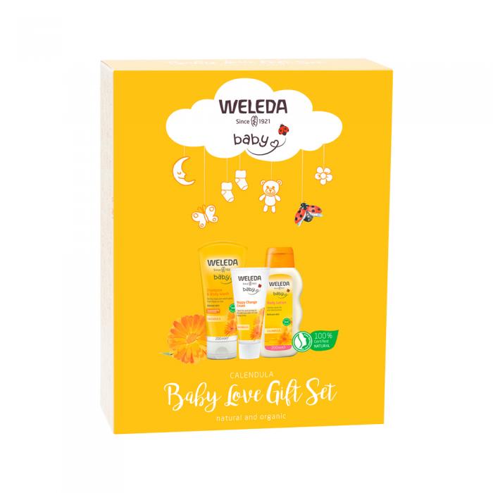 Weleda Baby Calendula Baby Love Gift Setx 3 Pack
