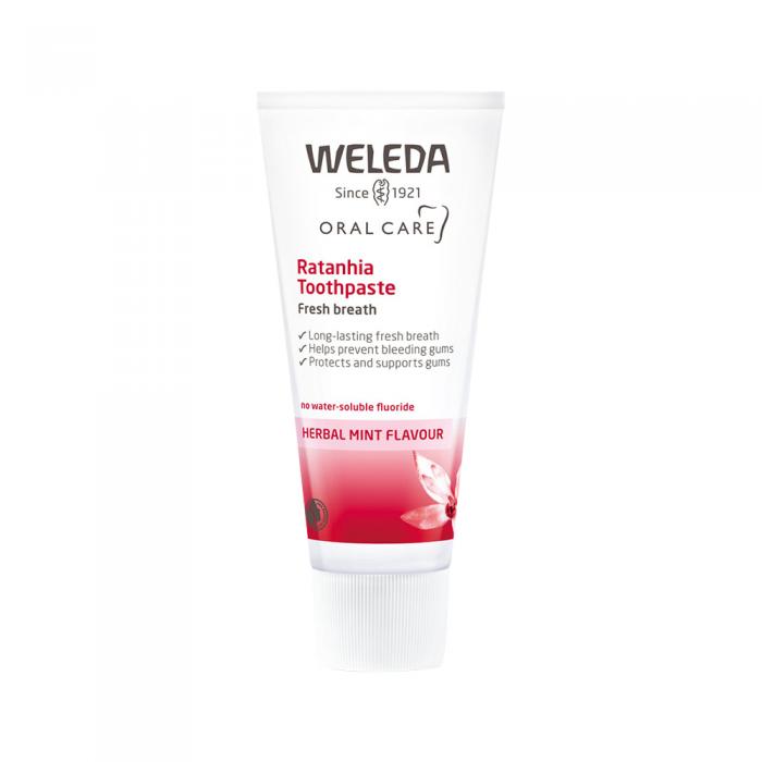 Weleda Oral Care Toothpaste Ratanhia (herbal Mint Flavour) 75ml