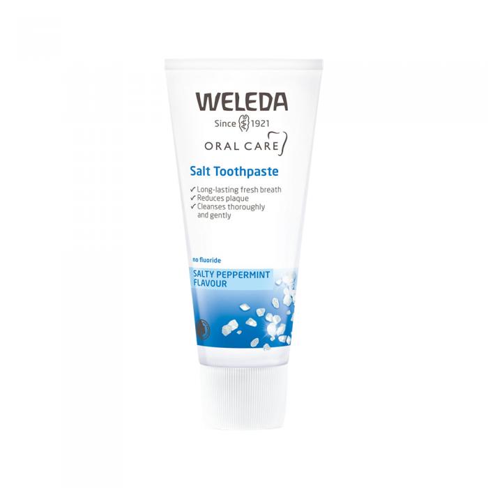 Weleda Oral Care Toothpaste Salt (salty Peppermint Flavour) 75ml