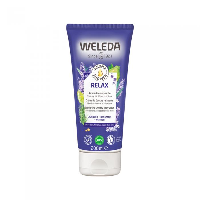 Weleda Aroma Shower Gel Relax (lavender + Bergamot + Vetiver) 200ml