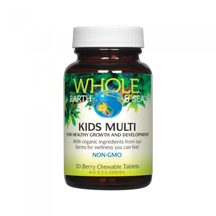 Whole Earth & Sea Kids Multi (berry) Chewable 30t
