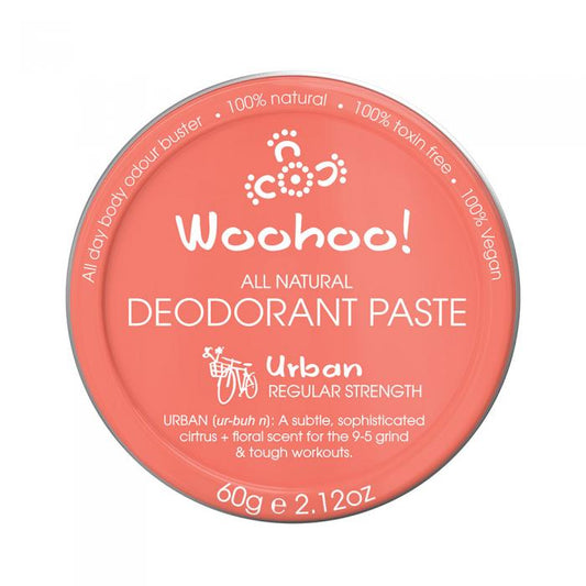 Woohoo Deodorant Paste Urban (regular Strength) Tin 60g