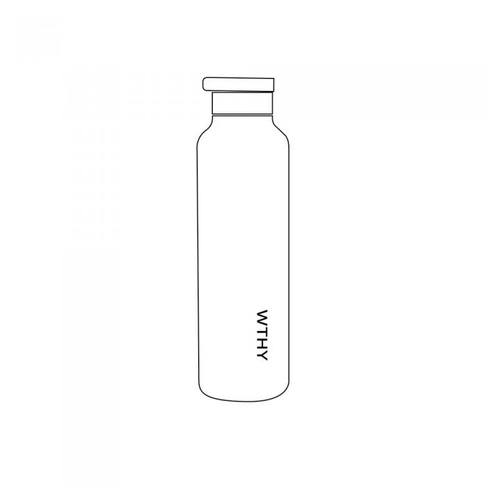 Worthy Sugarcane Drink Bottle Pure White 750ml