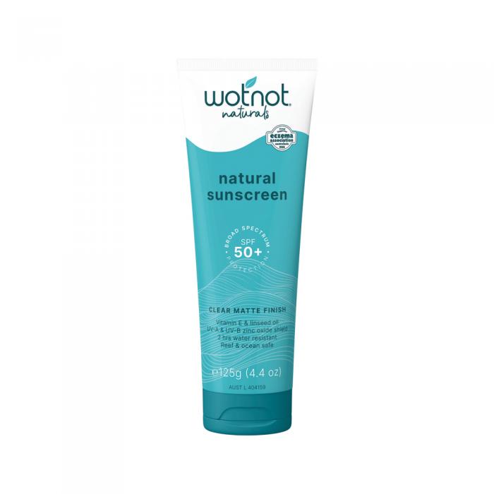 Wotnot Naturals Natural Sunscreen Spf 50+ 125g