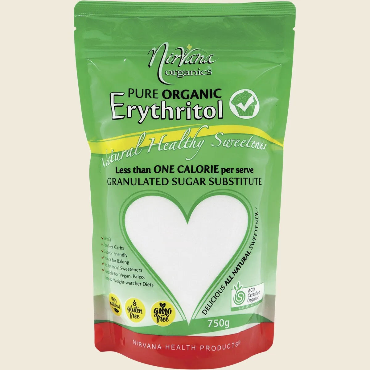 Erythritol Pure Organic 750g