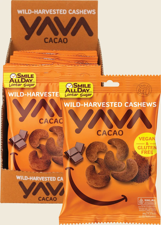 Wild-Harvested Cashews Cacao 10x35g