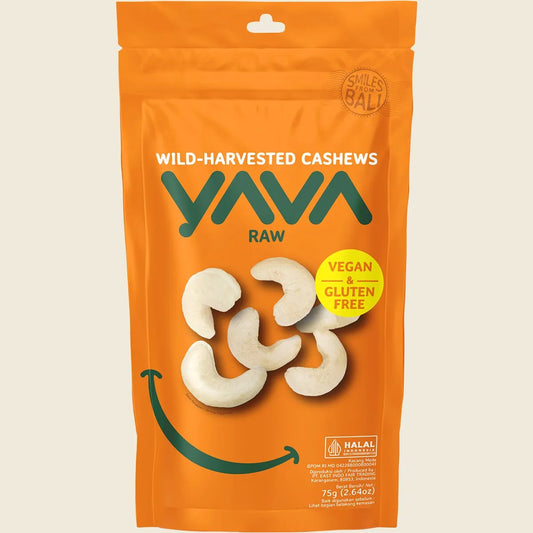 Wild-Harvested Cashews Raw 75g
