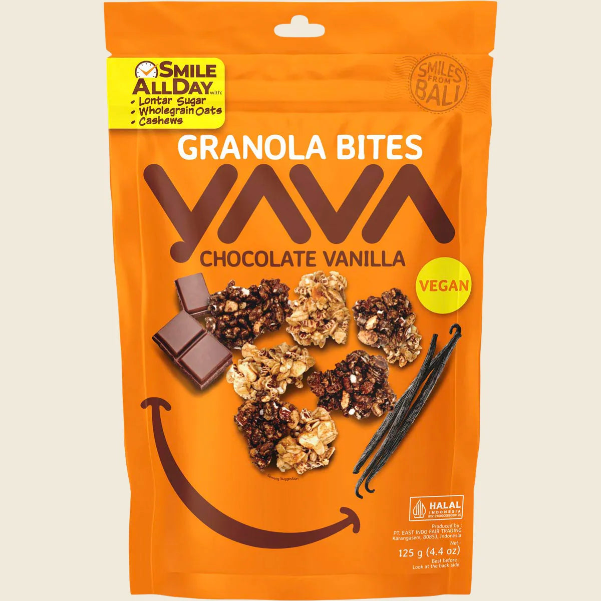 Granola Bites Chocolate Vanilla 125g