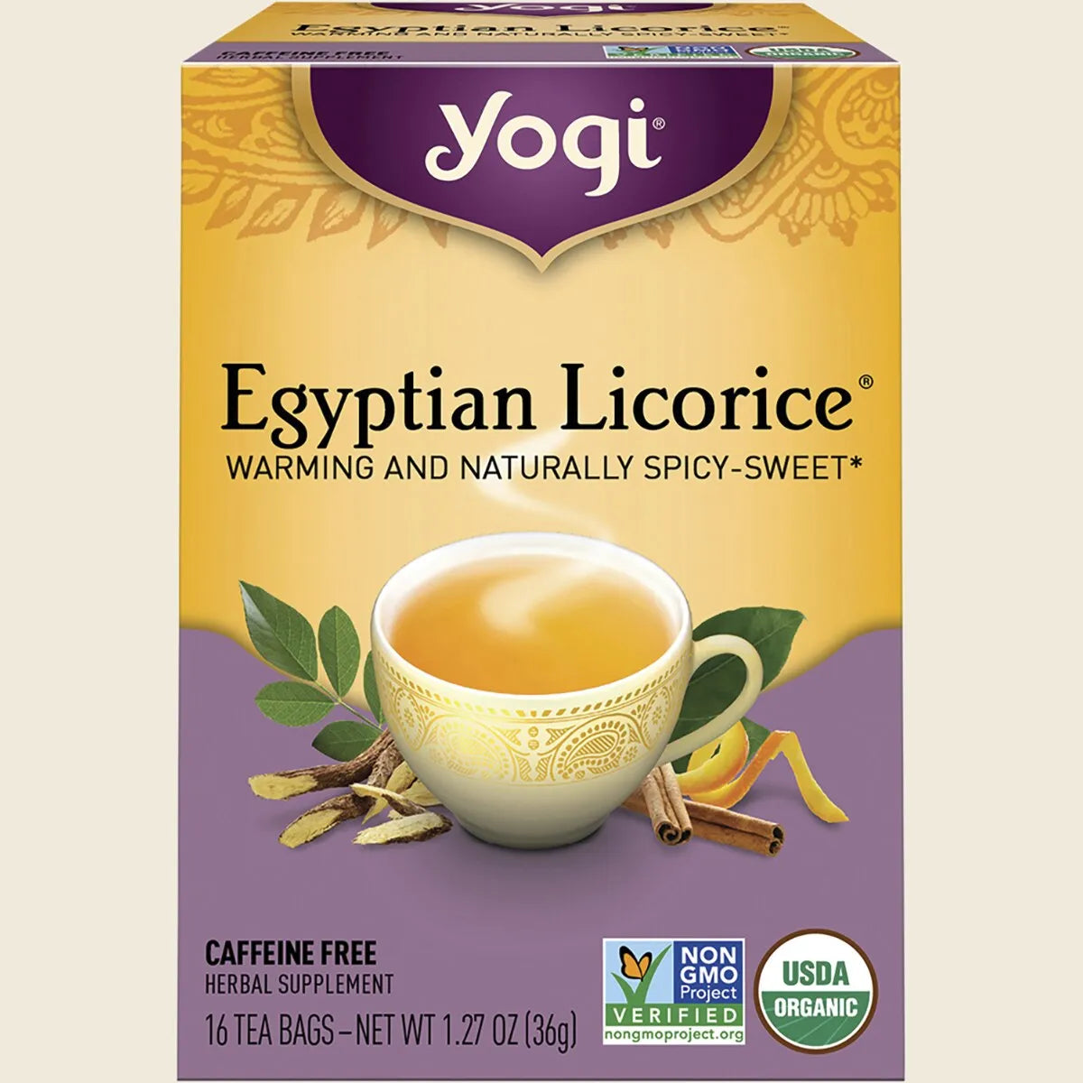 Herbal Tea Bags Egyptian Licorice 16pk
